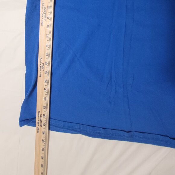 Royal Blue T-shirt Lake Waccamaw North Carolina Size Large Alligator - Picture 6 of 8